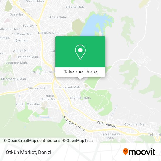 Ötkün Market map