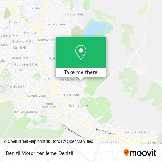 Denizli Motor Yenileme map