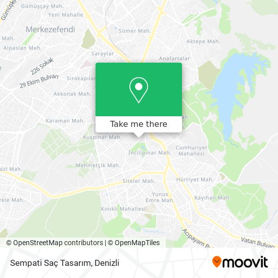 Sempati Saç Tasarım map