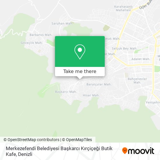 Merkezefendi Belediyesi Başkarcı Kırçiçeği Butik Kafe map