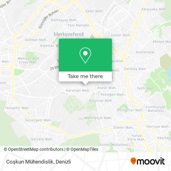 Coşkun Mühendislik map