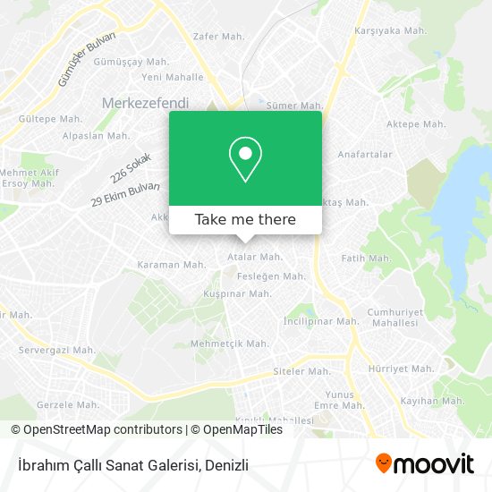 İbrahım Çallı Sanat Galerisi map