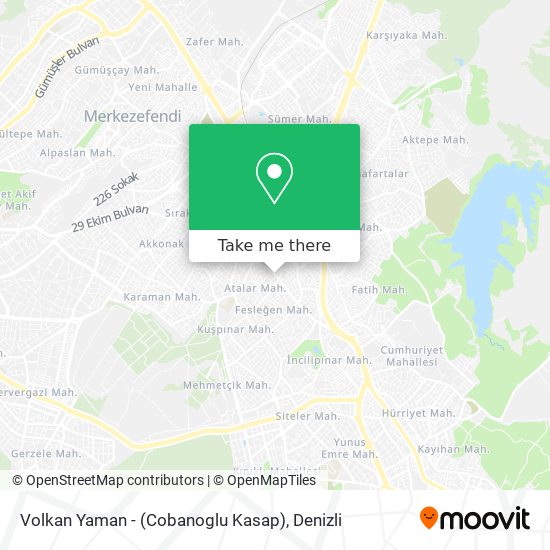 Volkan Yaman - (Cobanoglu Kasap) map