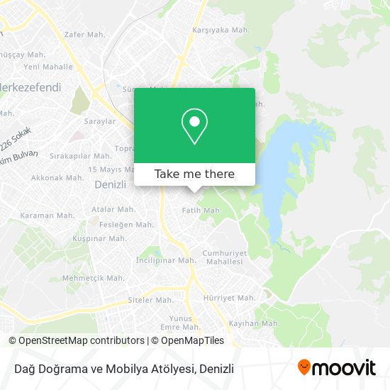 Dağ Doğrama ve Mobilya Atölyesi map