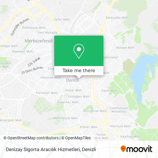 Denizay Sigorta Aracılık Hizmetleri map