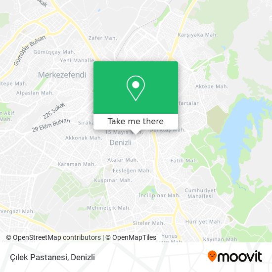 Çılek Pastanesi map