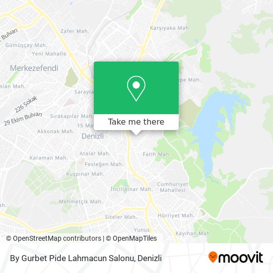 By Gurbet Pide Lahmacun Salonu map