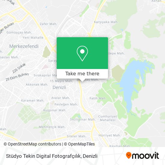Stüdyo Tekin Digital Fotografçılık map