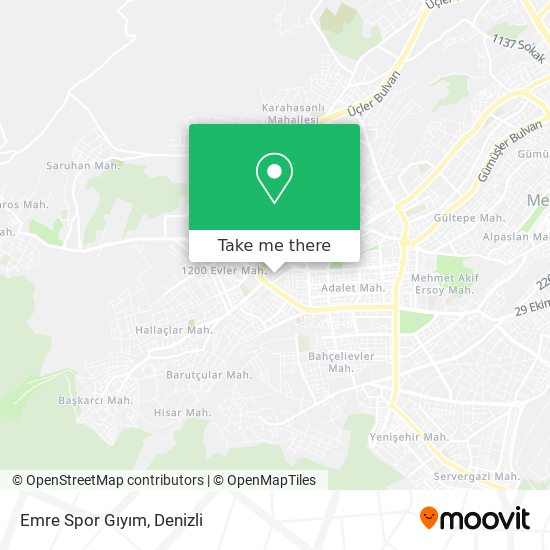Emre Spor Gıyım map