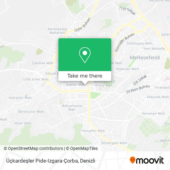 Üçkardeşler Pide-Izgara-Çorba map