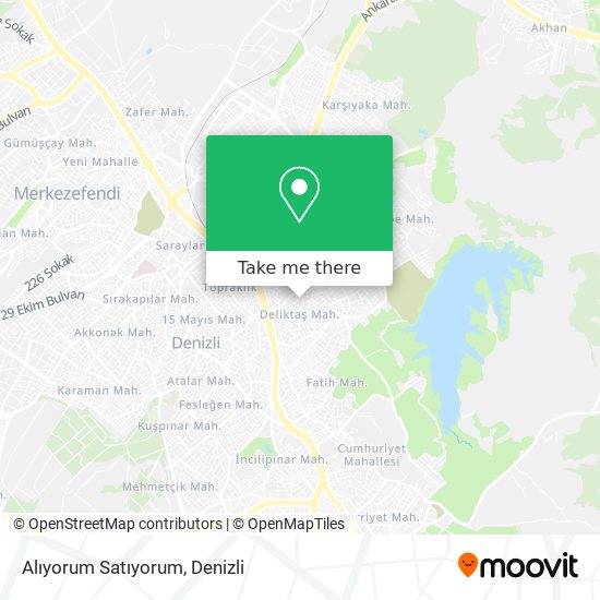 Alıyorum Satıyorum map