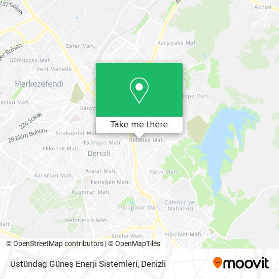 Üstündag Güneş Enerji Sistemleri map