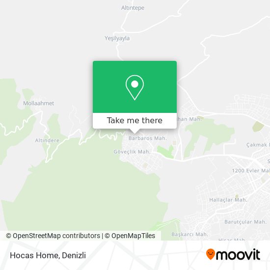 Hocas Home map