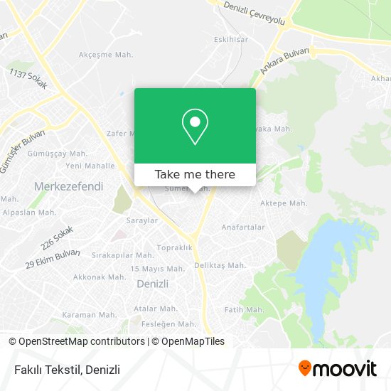 Fakılı Tekstil map