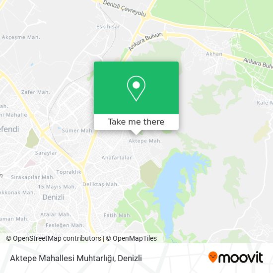 Aktepe Mahallesi Muhtarlığı map