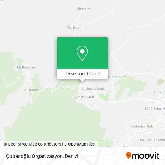 Çobanoğlu Organizasyon map