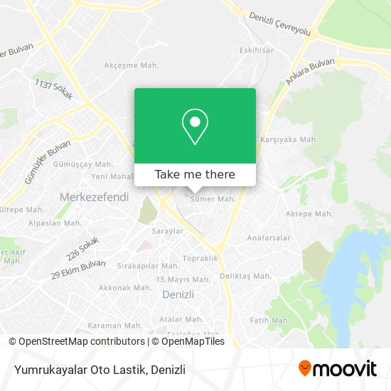 Yumrukayalar Oto Lastik map