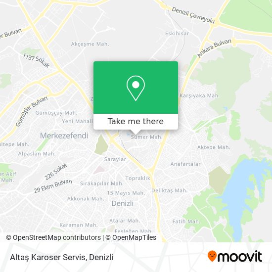 Altaş Karoser Servis map
