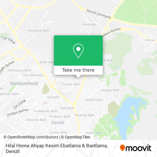 Hilal Home Ahşap Kesim Ebatlama & Bantlama map