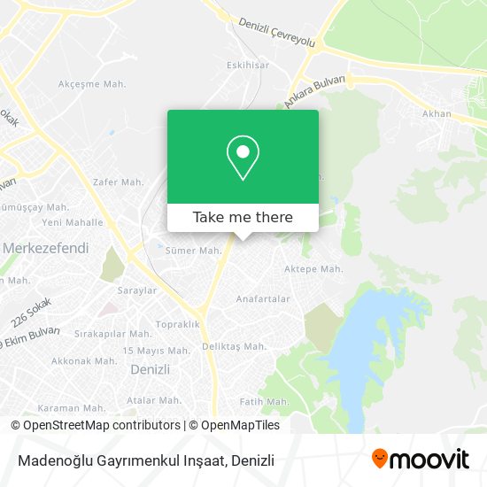 Madenoğlu Gayrımenkul Inşaat map