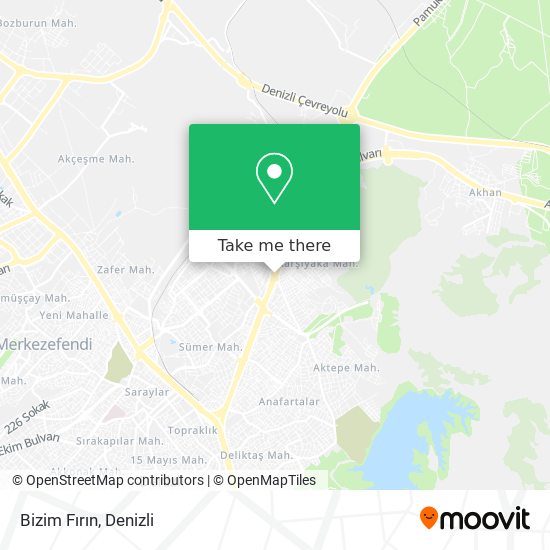 Bizim Fırın map