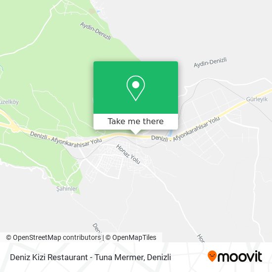 Deniz Kizi Restaurant - Tuna Mermer map