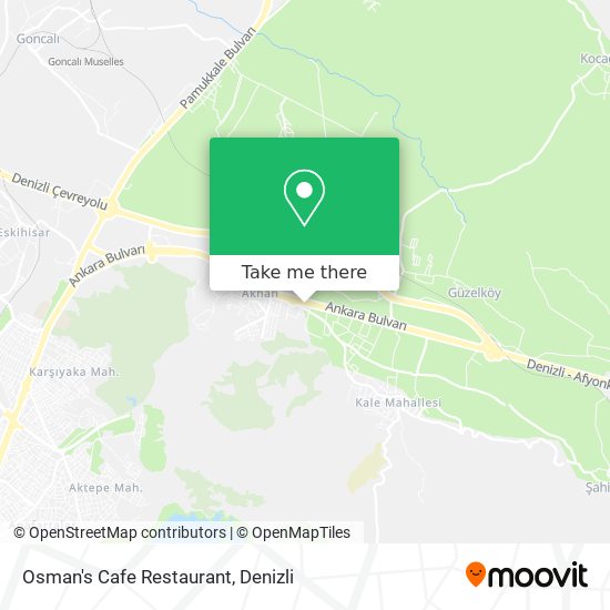 Osman's Cafe Restaurant map