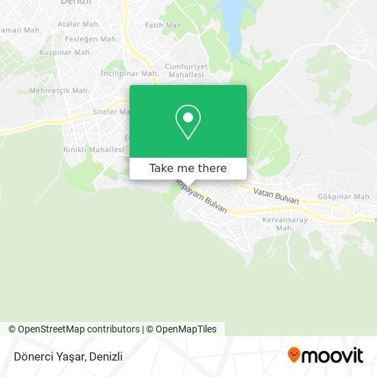 Dönerci Yaşar map