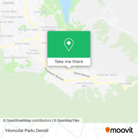 Yıkımcılar Parkı map