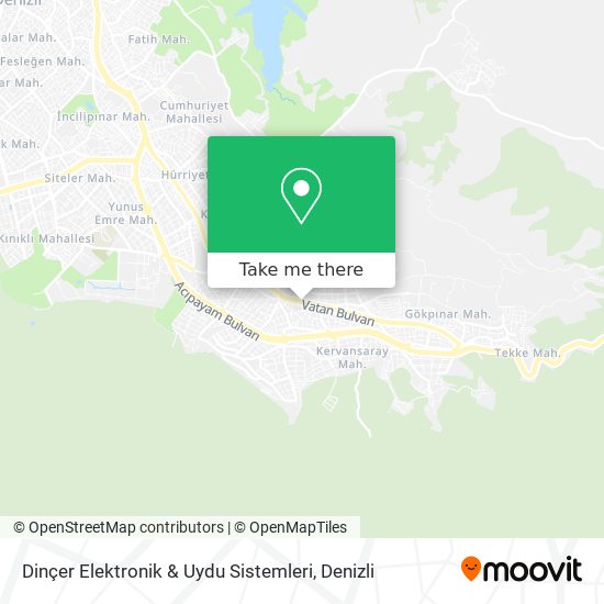 Dinçer Elektronik & Uydu Sistemleri map