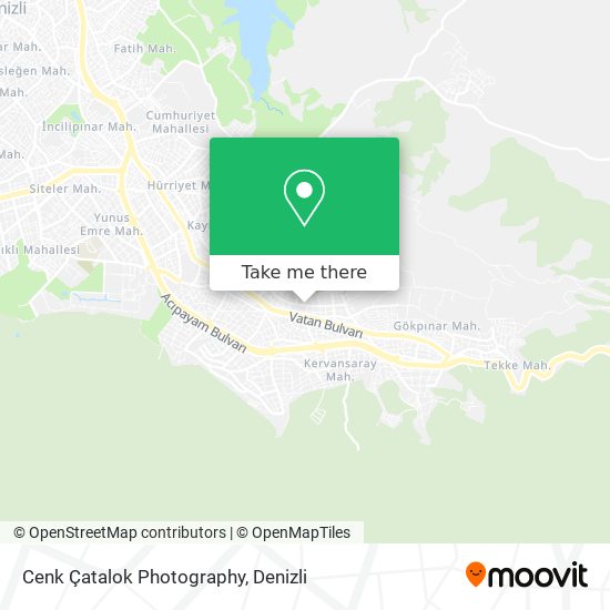 Cenk Çatalok Photography map