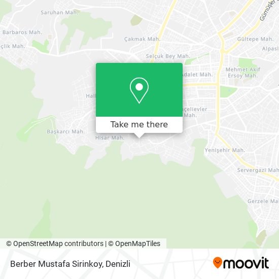 Berber Mustafa Sirinkoy map