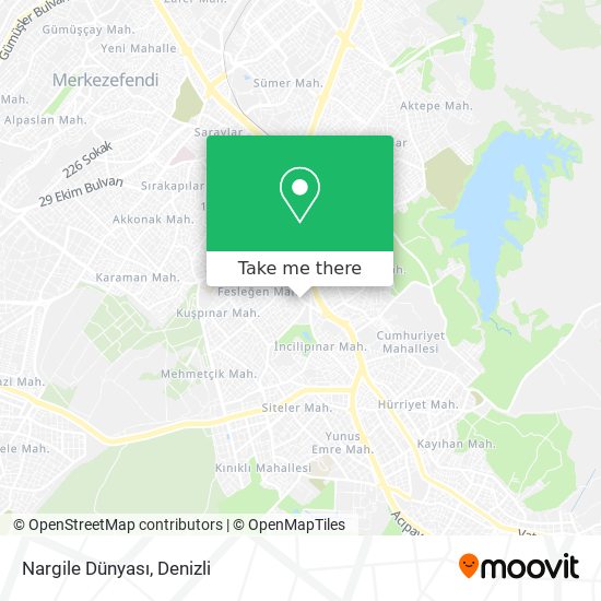 Nargile Dünyası map