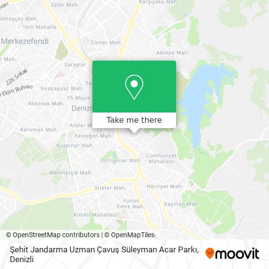 Şehit Jandarma Uzman Çavuş Süleyman Acar Parkı map