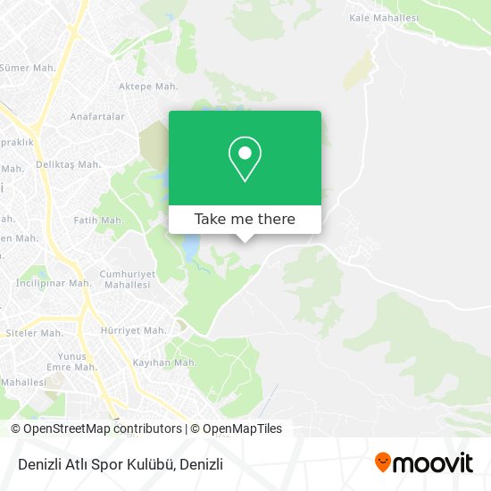 Denizli Atlı Spor Kulübü map