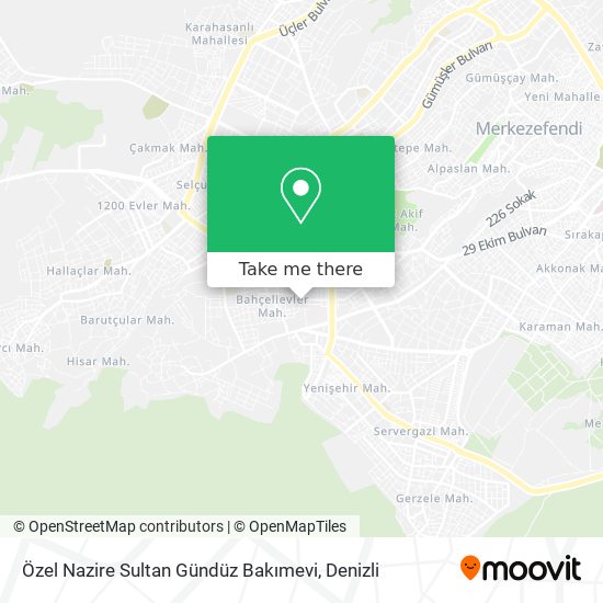 Özel Nazire Sultan Gündüz Bakımevi map