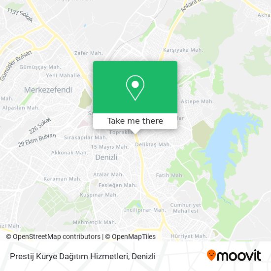 Prestij Kurye Dağıtım Hizmetleri map