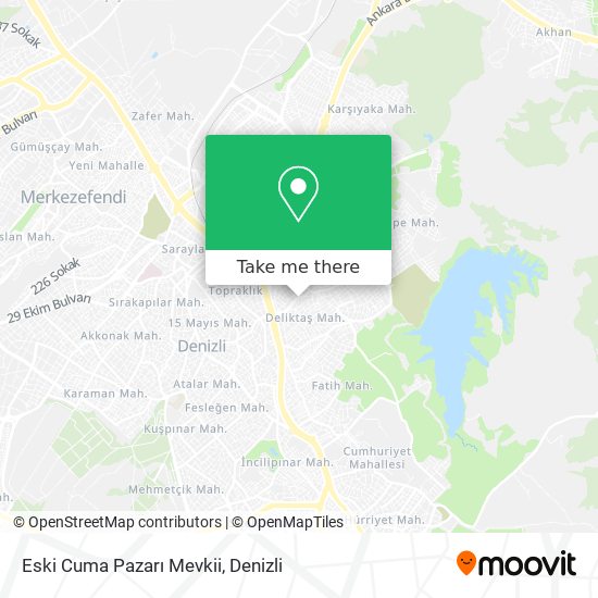 Eski Cuma Pazarı Mevkii map