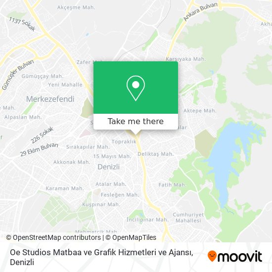 Oe Studios Matbaa ve Grafik Hizmetleri ve Ajansı map