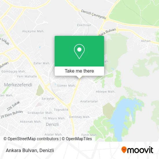 Ankara Bulvarı map