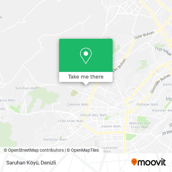 Saruhan Köyü map