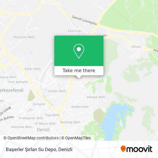 Başerler Şırlan Su Depo map