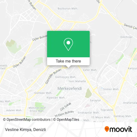 Vesline Kimya map