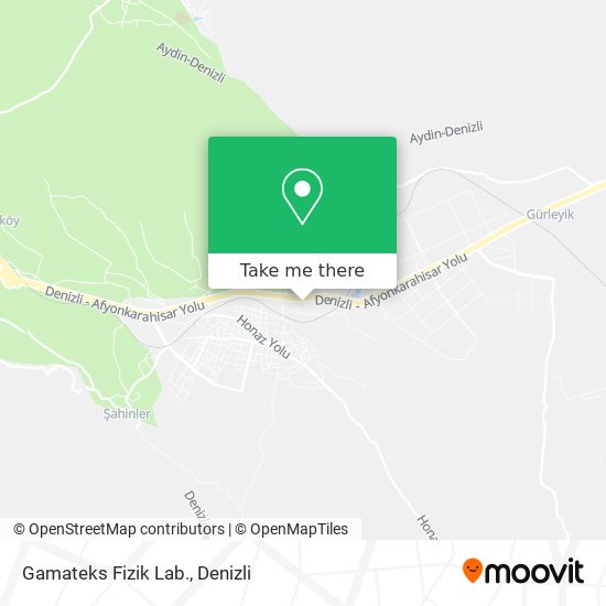 Gamateks Fizik Lab. map