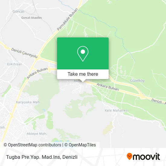 Tugba Pre.Yap. Mad.Ins map