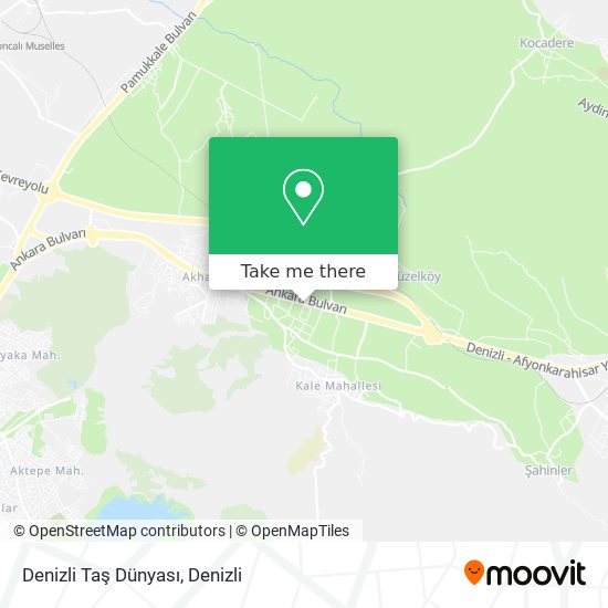 Denizli Taş Dünyası map