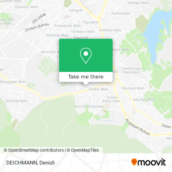 DEICHMANN map