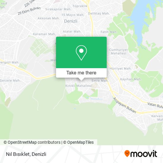 Nıl Bısıklet map