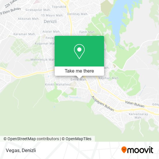 Vegas map