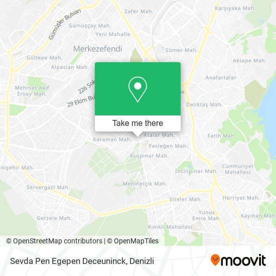 Sevda Pen Egepen Deceuninck map